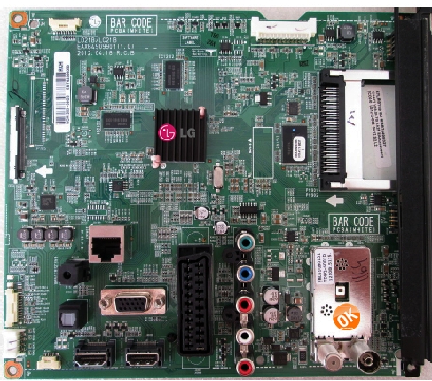 EAX64909901 1,0 ,EBT62058354, EBR74499327, EAX64317403 (1.0) ,42LM615S MAINBOARD