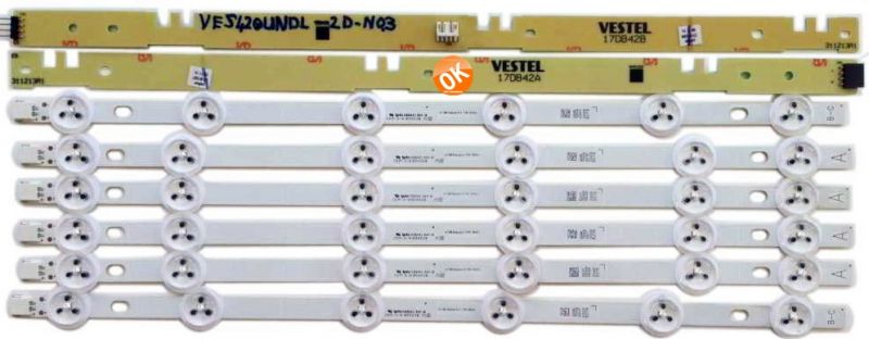 42 VNB Reduced A-TYPE REV0.1 , 42 VNB Reduced B-C TYPE REV0.2 ,VES420UNDL-2D-N03 LED BAR 