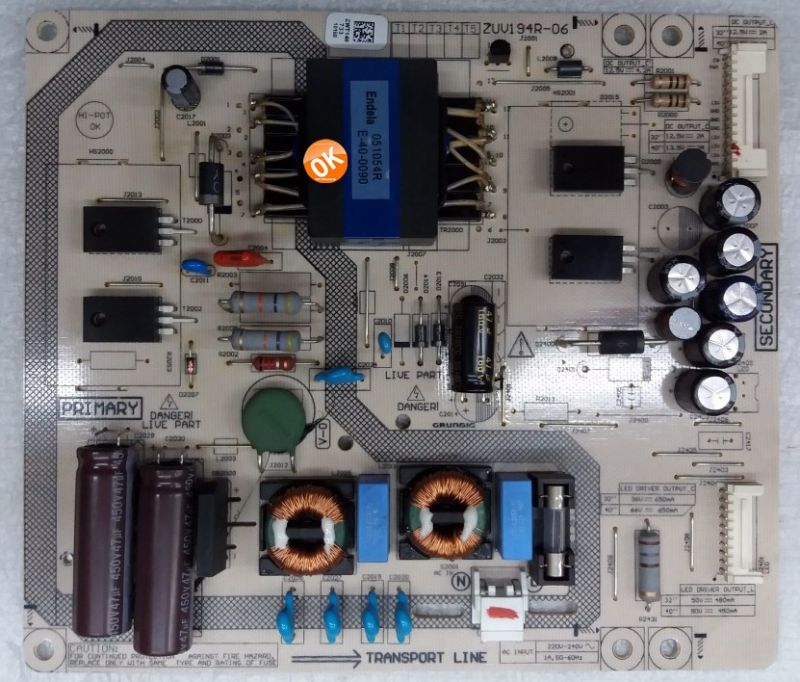 ZUV194R-06 , ZWT140 ,ZUV194R-7, A40L 5741 4B , B40L 5741 4B POVERBOARD