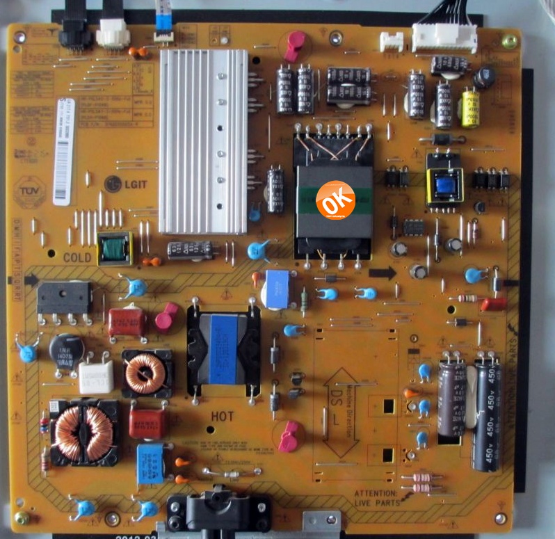 PLDH-P106B , 2722 171 90638 , HR-PSLS47-3 , 3PAGC00005A-R  47PFL4307K/12 power board