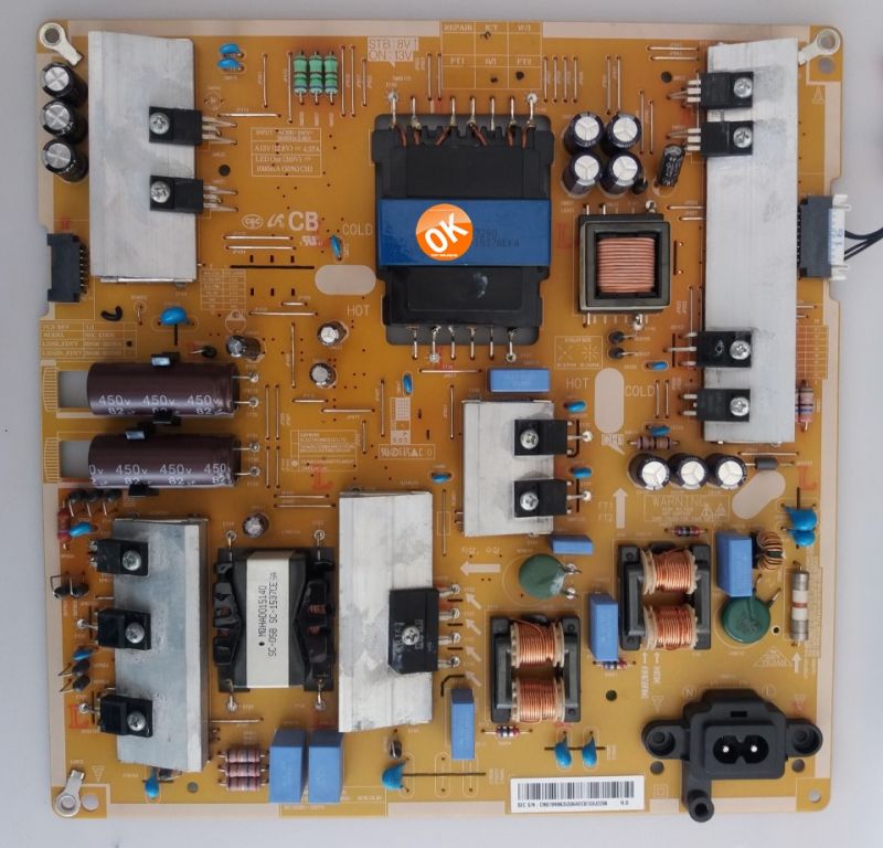 BN96-35336A,  L55S5-FDYV , SAMSUNG UE48JU6070U POWER BOARD