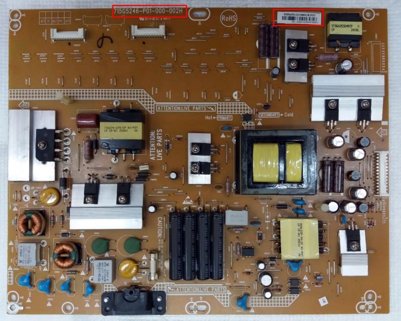 715G5246-P01-000-002H , CQ60AXAA4 ,42PFL3207H/12 POWER BOARD