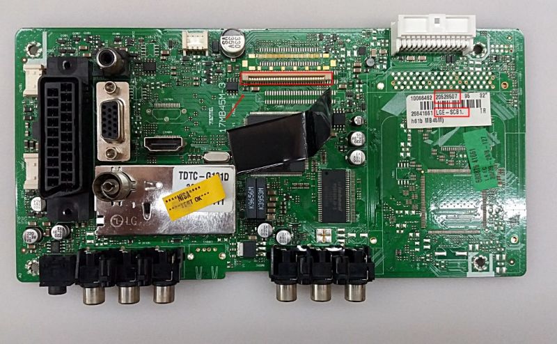 17MB45M-3 , 20528507 , LGE-SCB1 ,SEG 32 32855 TFT-LCD ANAKART