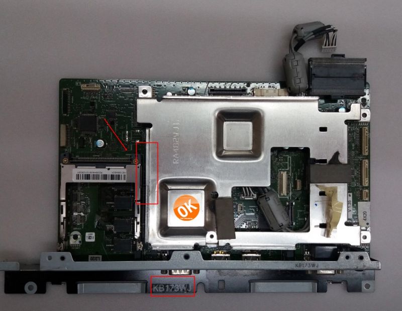 KB173WJ , QPWBXE186WJN1 , DUNTKE186WE , MAIN BOARD , SHARP ANAKART