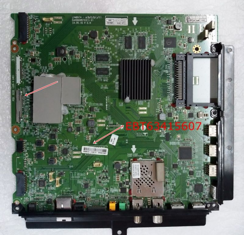  EAX66085703 1.0 , EBT63415607 , 42UB820V MAINBOARD