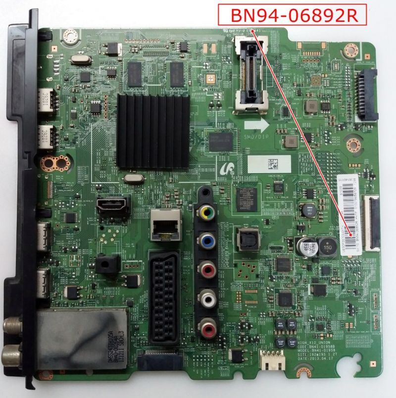 BN94-06892R , UE32F5570 Main Board , BN41-01958B ,BN41-01958