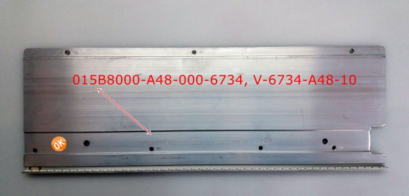 015B8000-A48-000-6734, V-6734-A48-10, TPT315B5-J2LE2, TPT315B5-TAT01, LED BAR