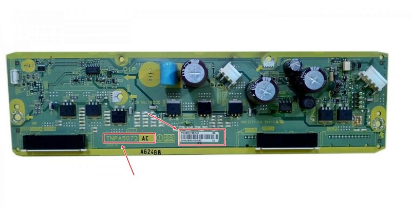 TNPA5072 AC 1 SS, TXNSS11BEK42 , TX-P42X20B X SS BOARD