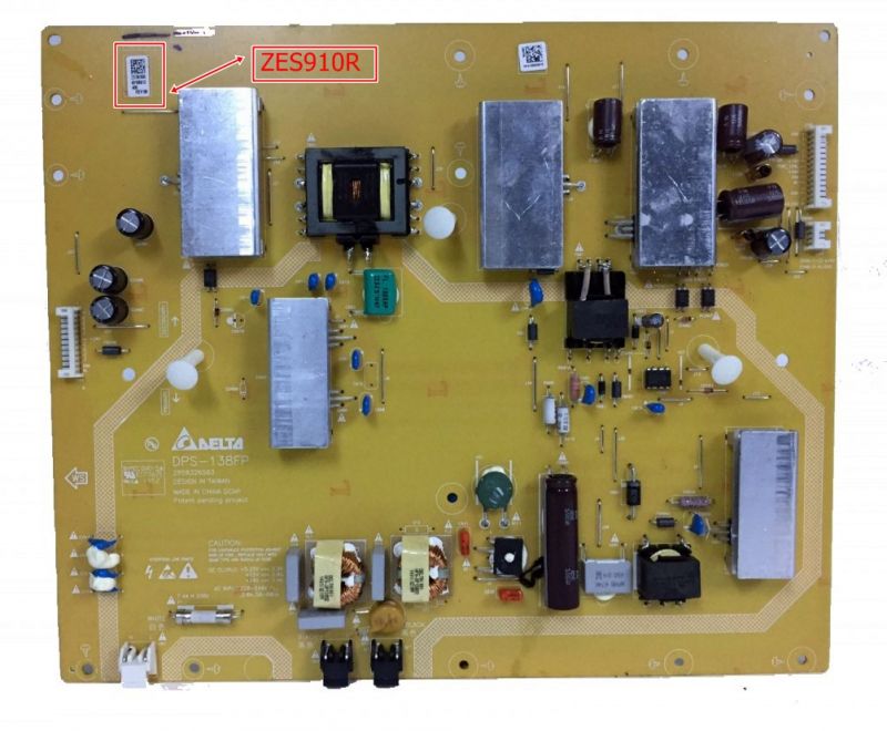 DPS-138FP , 2950326503 , ZES910R , POWER BOARD