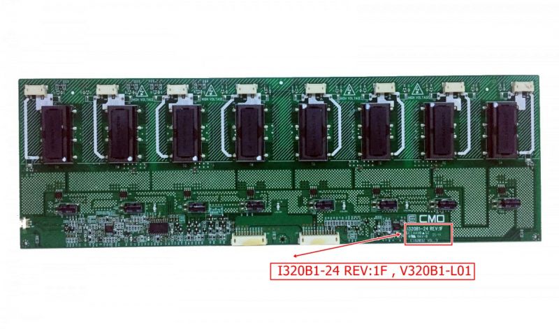 I320B1-24 REV:1F , V320B1-L01 CMO