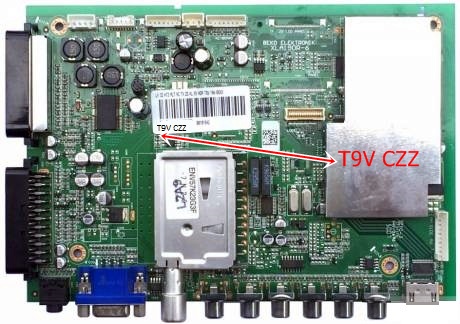 XLA190R-6, T9V CZZ,T9VCZZ  F 82-501 BS, BEKO MAİN BOARD