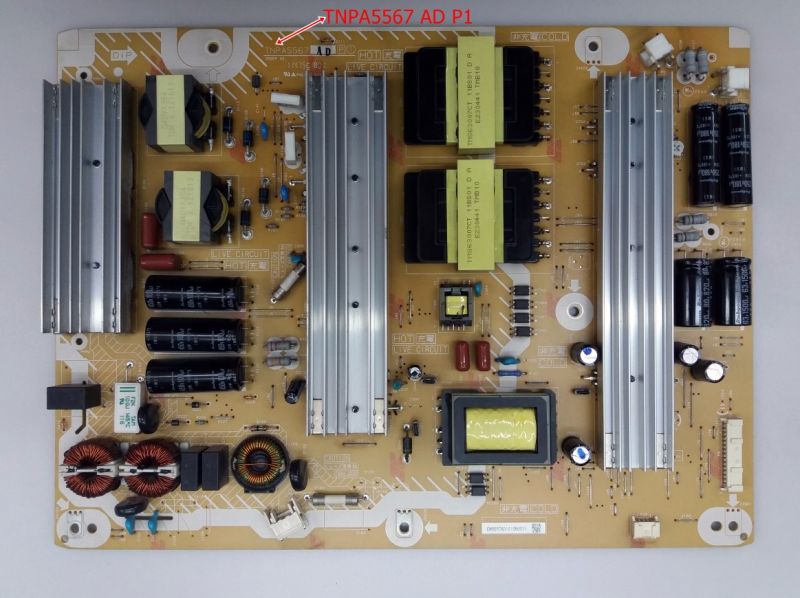 TNPA5567 AD P1 TX-P50ST50E, TX-P50GT30E POWER BOARD