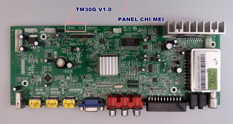 TM30G , TM30G V1.0 , LC-32A5 ,Main Board