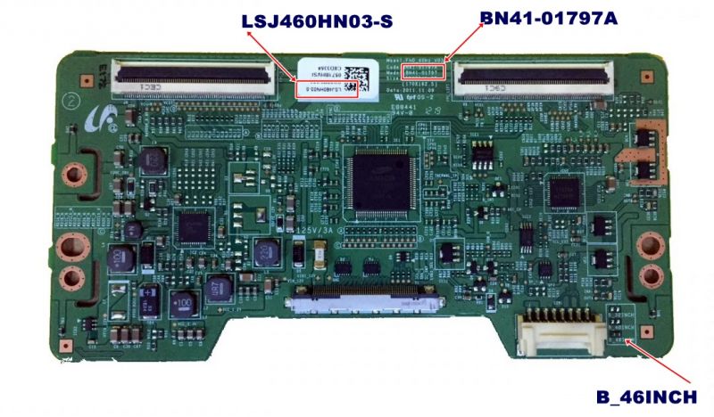 BN41-01797A ,LSJ460HN03-S, T-CON BOARD