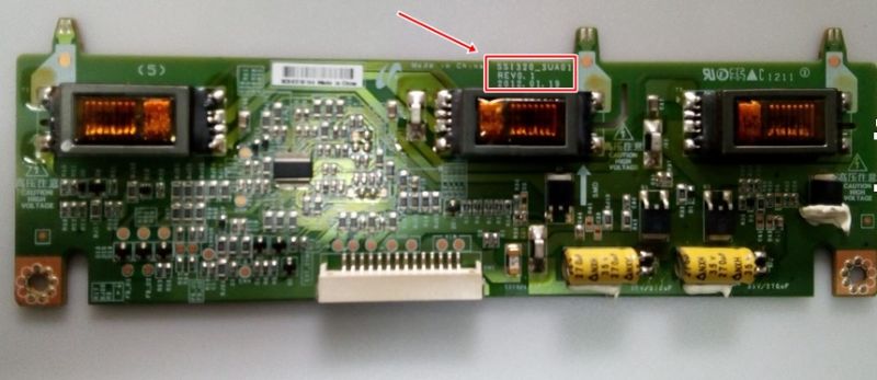 SSI320_3UA01 ,SSI320-3UA01 ,LTA320AP32 INVERTER BOARD