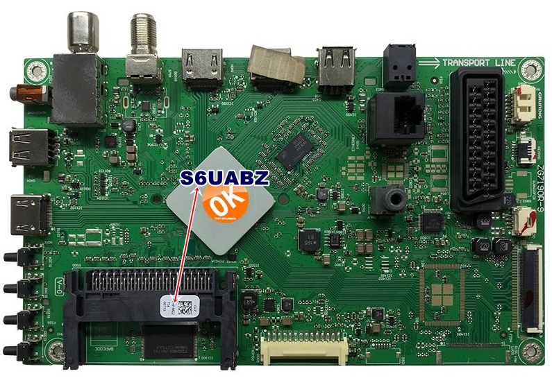 ZG7190R-9 , S6UABZ B55L 6652 5B , A55L 6652 5B MAINBOARD