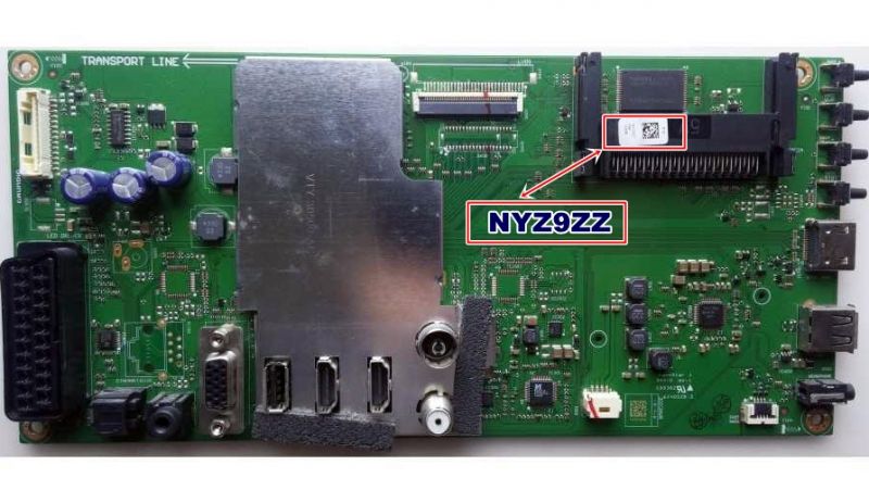 VTY190R-5, NYZ9ZZ, BEKO B40-LB-5433 ,  B40-LW-5433 MAIN BOARD