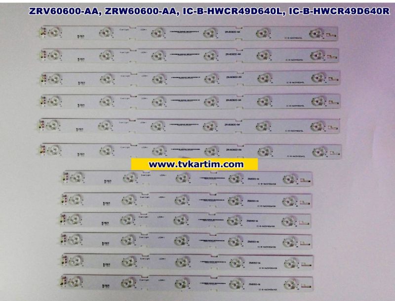 ZRV60600-AA, ZRW60600-AA, IC-B-HWCR49D640L, IC-B-HWCR49D640R