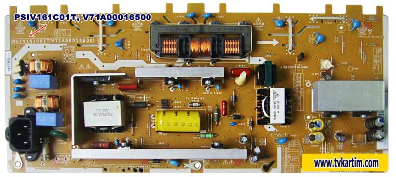 PSIV161C01T, V71A00016500 ,TOSHIBA 32AV700E POWER BOARD