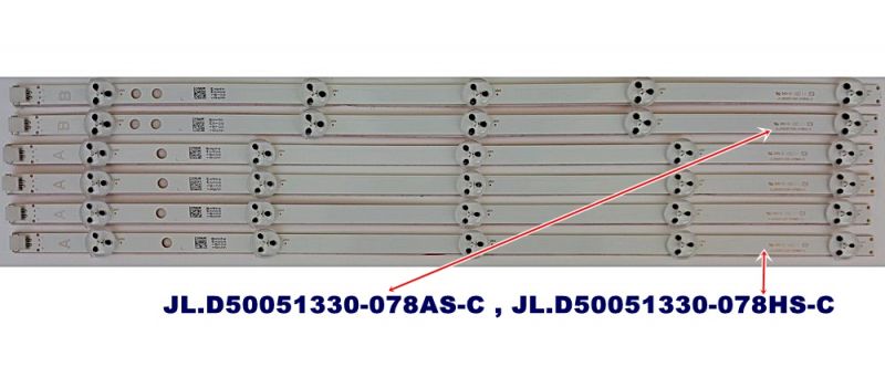 30097087 JL.D50051330-078HS-C ,30097086 JL.D50051330-078AS-C ,VES500UNDC-2D-N12 TAKIM LED