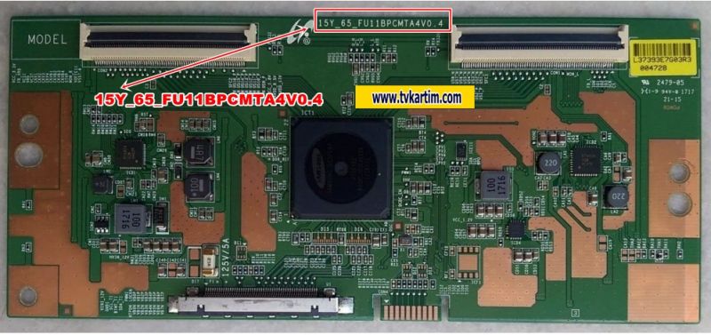 15Y_65_FU11BPCMTA4V0.4, T-con Board, 65UB89000, VES650QNTS tcon board