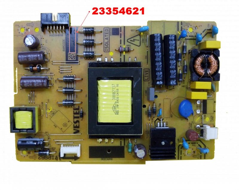 23354621, 17IPS62,VESTEL40FB7100 POWER BOARD