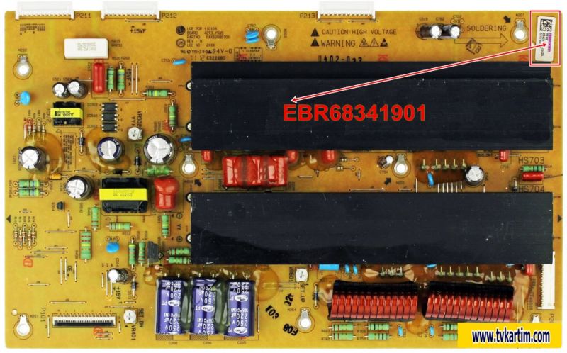 EBR68341901, EAX62080701, 42T3_YSUS , LG 42PT350 YSUS BOARD