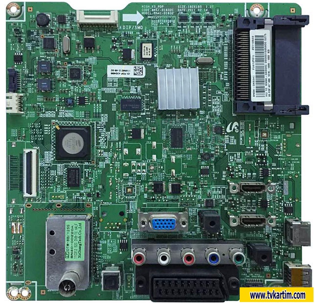 BN94-04884C, BN41-01632C ,BN41-01632B , BN94-04499A ,PS43D490A1W Main Board