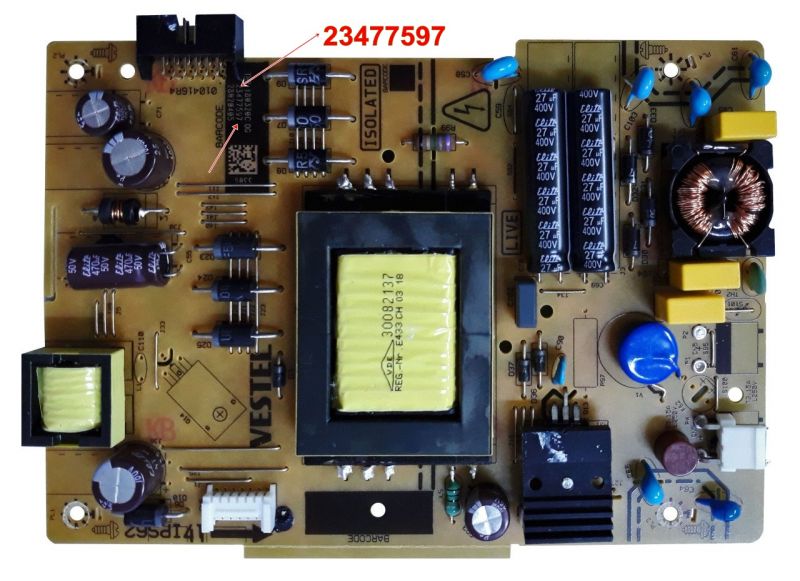 17IPS62 , 23477597 ,49HL550 49FHD7350 POWER BOARD