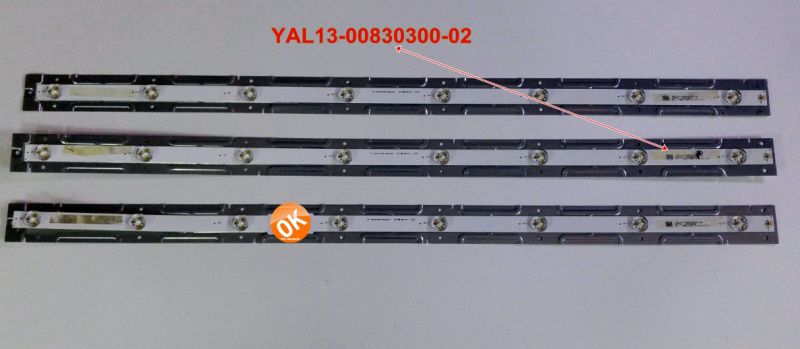 YAL13-00830300-02, TK-42INCH3X8,TK-40ınch3X8 , SN040DLDAT017-ABFM LED BAR 