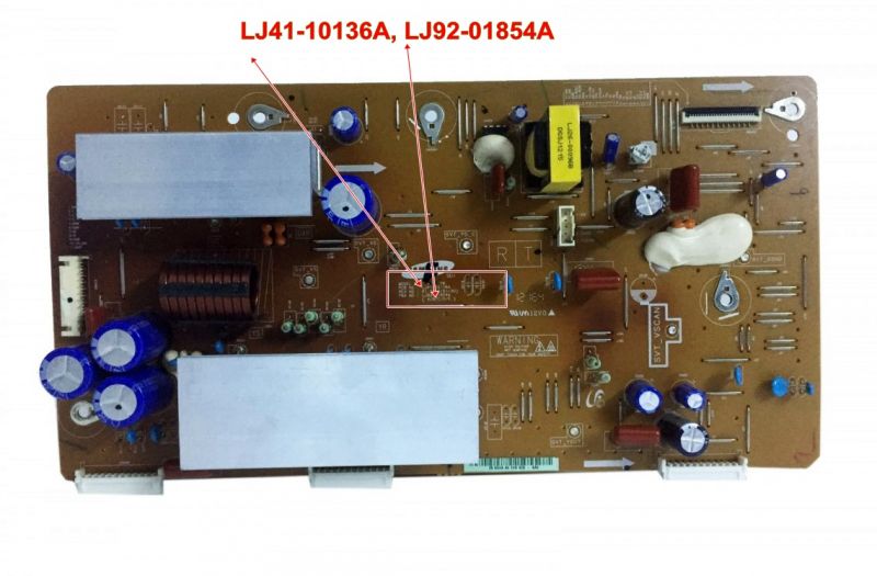 LJ41-10136A, LJ92-01854A, 43EH YM