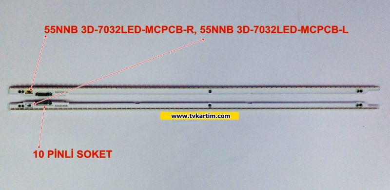 55NNB 3D-7032LED-MCPCB-R, 55NNB 3D-7032LED-MCPCB-L, UE55ES6570S LED BAR,UE55ES6800S LED BAR