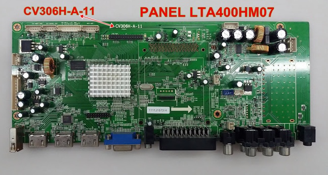 CV306H-A-11 ,SABA 40UZ7000, Main Board, Ana Kart