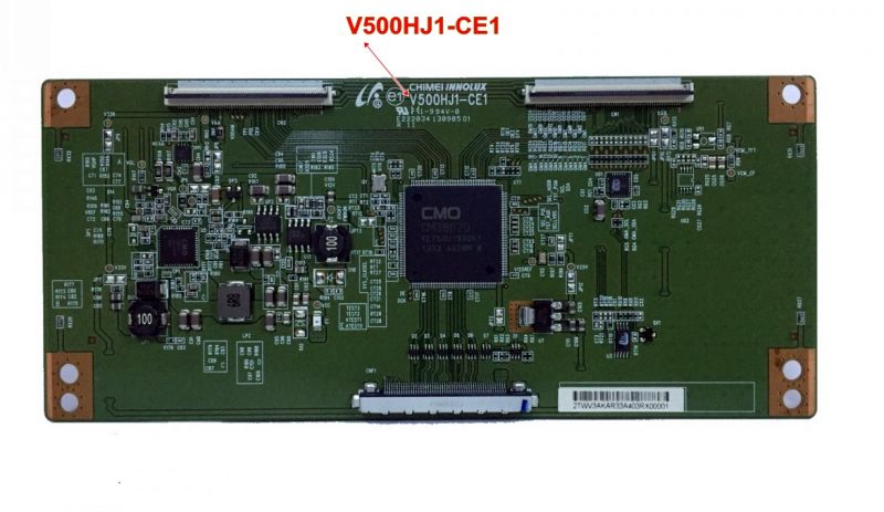 V500HJ1-CE1 , V500HJ1-LE1 , LOGİC BOARD , T-CON BOARD