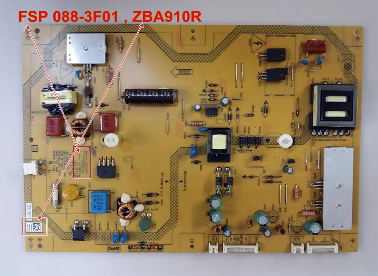 FSP088-3F01 , ZBA910R ,A39-LB-M330 ARÇELİK  POWER BOARD