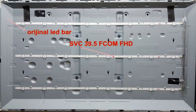 SVC 39.5 FCOM FHD UE40J5070 UE40J5270 UE40K5000  LED BAR