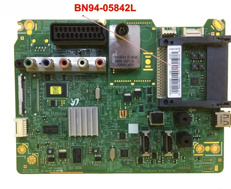 BN94-05842L, BN41-01795A ,BN94-05842C UE40EH5000W  MAIN BOARD