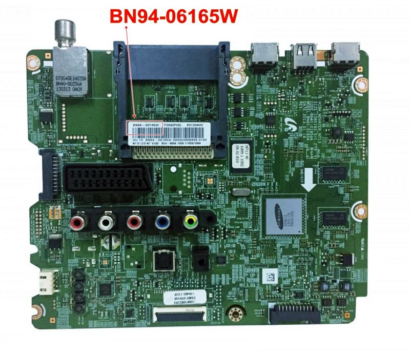 BN94-06165W , BN41-01954A , SAMSUNG , UE40F6100  MAIN BOARD, ANA KART