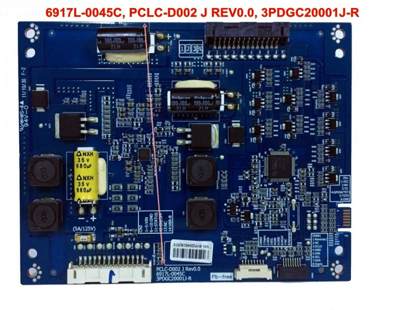  6917L-0045C, PCLC-D002 J REV0.0, 3PDGC20001J-R