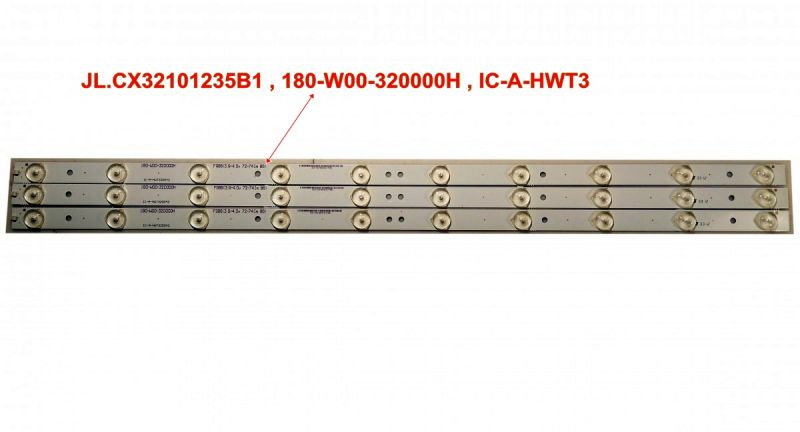 JL.CX32101235B1 , 180-W00-320000H , IC-A-HWT3 ,LE82N11HM  led bar