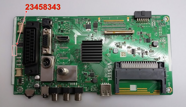 17MB140, 23458343, 23441921,23490747 ,32HB5000 MAIN BOARD ,SEG 32SCH5620