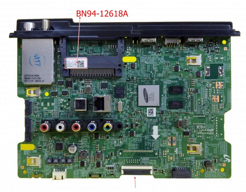 BN94-12618A, BN41-02585B, SAMSUNG UE40J5270DU, MAIN BOARD