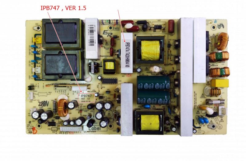 IPB747 , VER 1.5 ,IPB747A T400XW01 V6 ,LD42S9FA , LC40A5 POWER BOARD