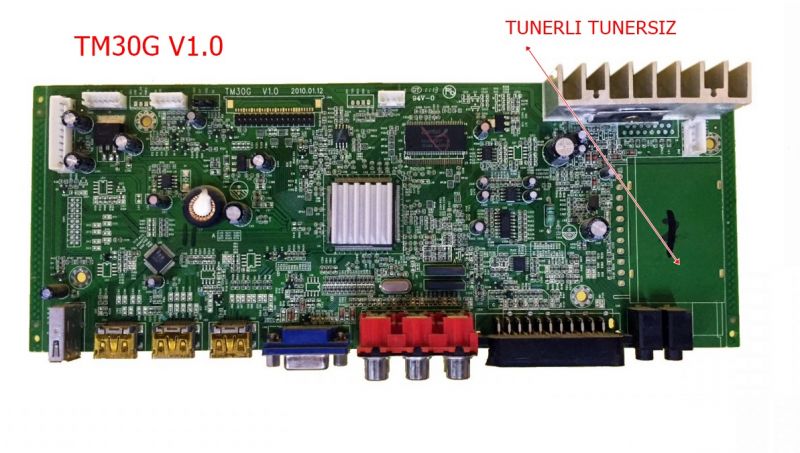 TM30G V1.0  , NORDMENDE LC-40A5 ANAKART