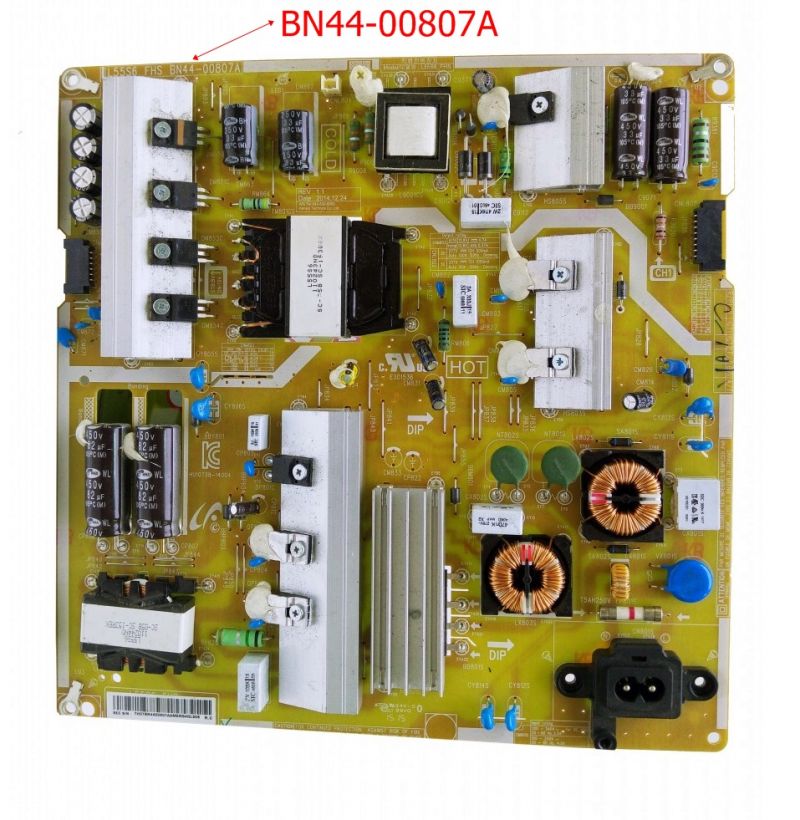 BN44-00807A, L55S6_FHS, SAMSUNG UE55JU6570UXTK, UE55JU6570U, Power Board