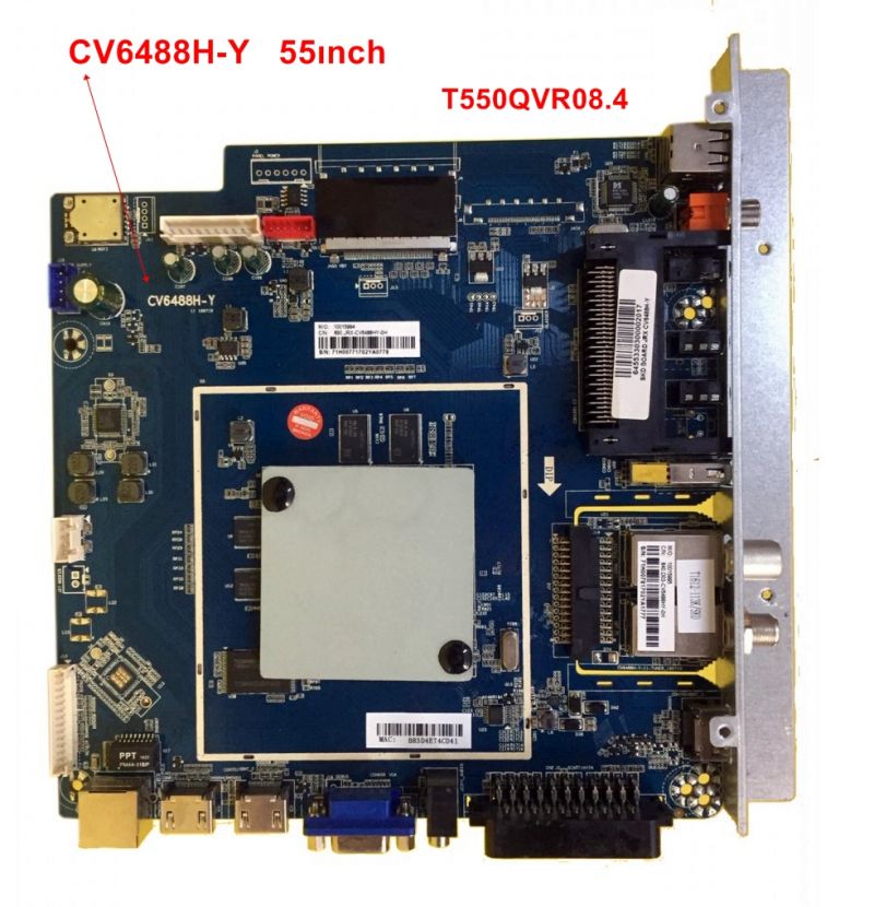 CV6488H-Y ,AX55CRE88/0227 MAIN BOARD ,T550QVR08.4