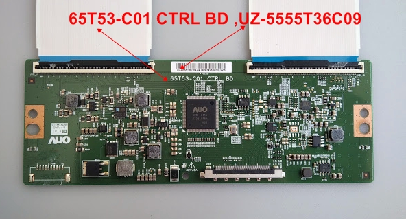 65T53-C01 CTRL BD ,UZ-5555T36C09 ,AX55CRE88/0227 T-CON BOARD