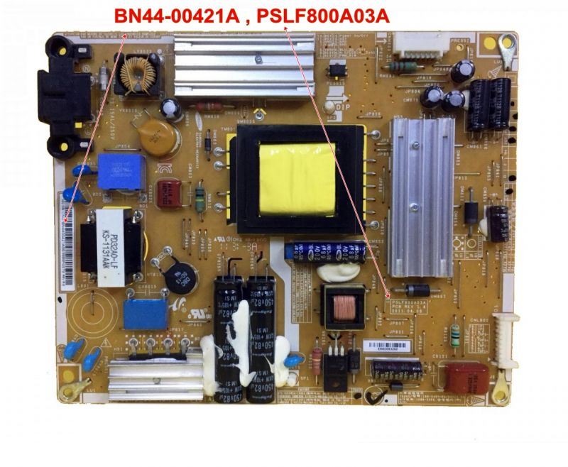 BN44-00421A , PSLF800A03A , SAMSUNG UE32D4000  POWER BOARD
