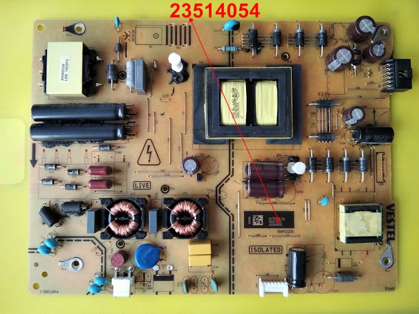 17IPS72 ,23514054 ,VESTEL 49UD8200 POWER BOARD BESLEME