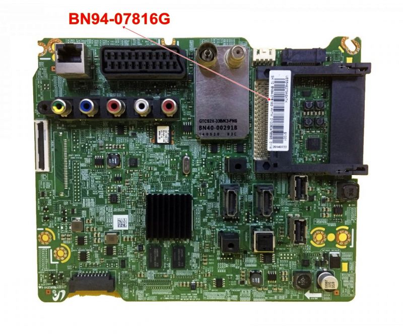 BN94-07816G, BN41-02241A,UE55H6273AS, MAIN BOARD, ANA KART